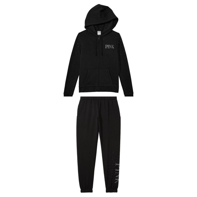 Спортивний костюм Freece Zip-Up Everyday Black Shine