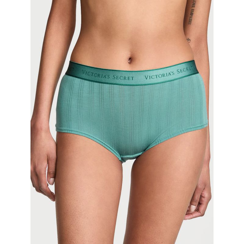 Трусики Modal Ultra-Fine Logo Boyshort Panty Green