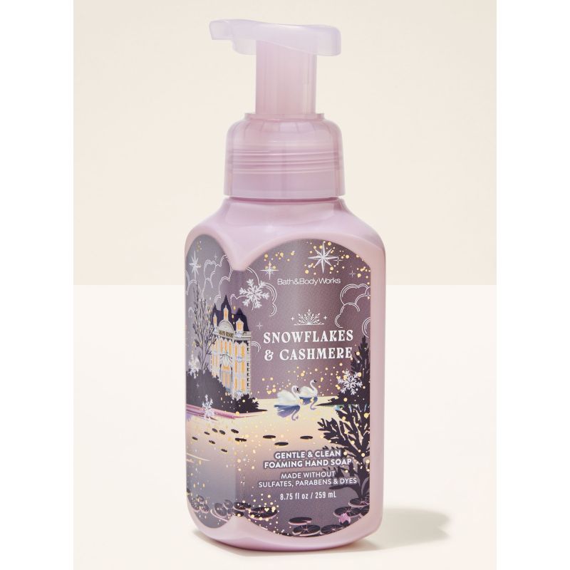 Парфумоване мило-пінка Snowflakes & Cashmere Hand Soap