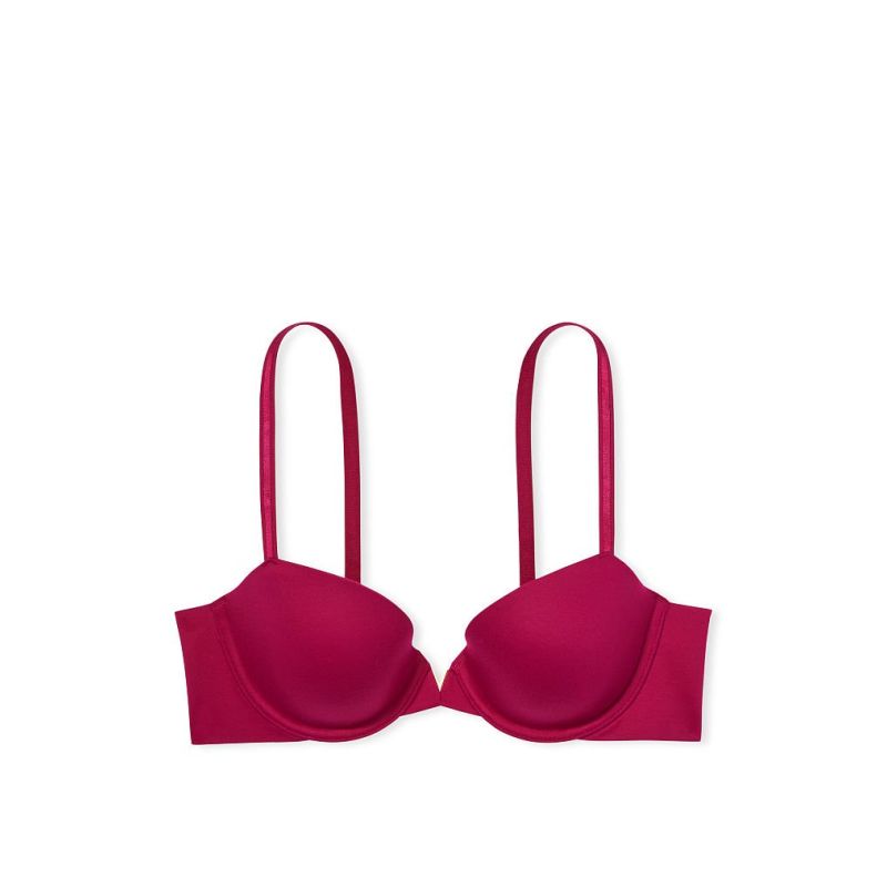 Бюстгальтер Smooth Lightly Lined Demi Bra Claret Red