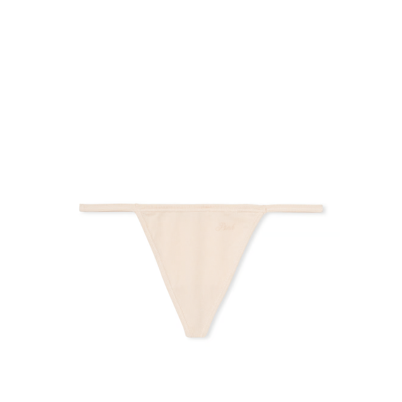 Трусики Cotton V-String Panty Marzipan