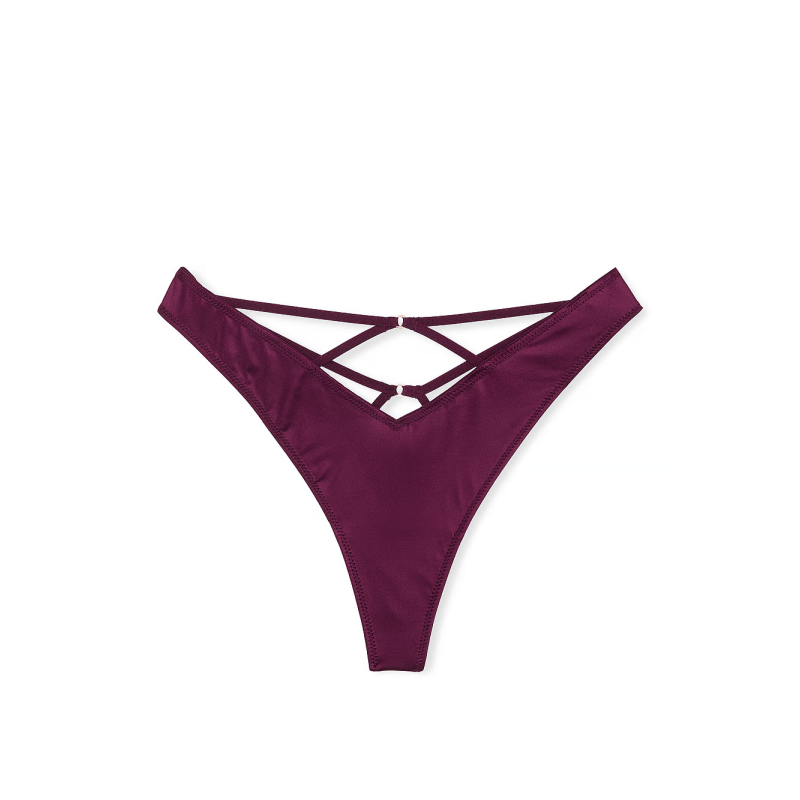 Трусики Strappy Back High-Leg Thong Panty Kir