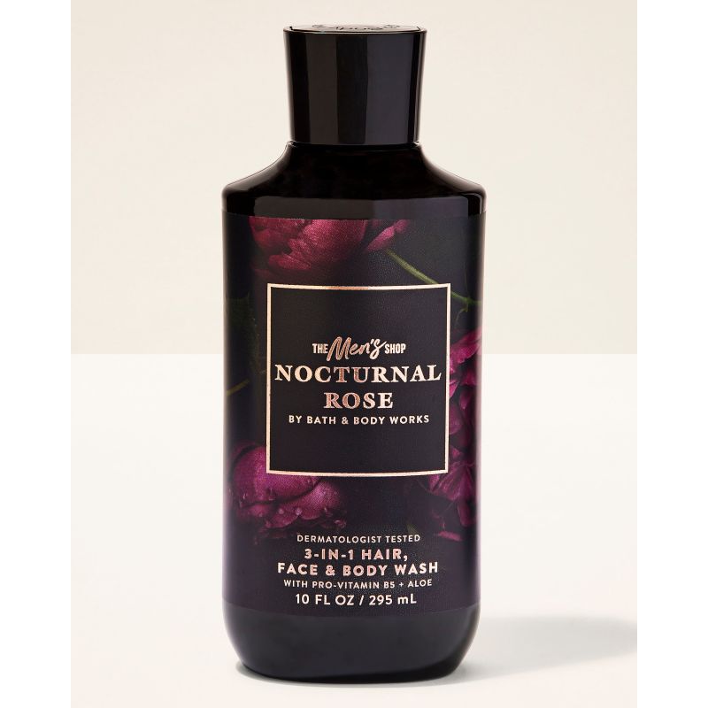 Парфумований гель Nocturnal Rose Hair, Face & Body Wash