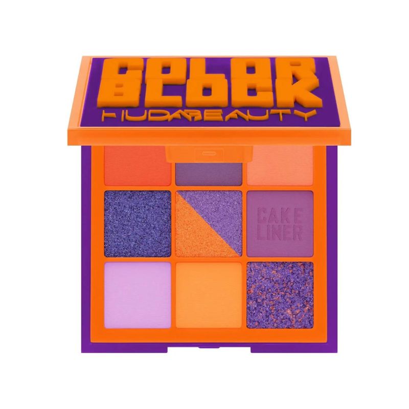 Палітра тіней для повік Color Block Obsessions Orange&Purple Eyeshadow Huda Beauty