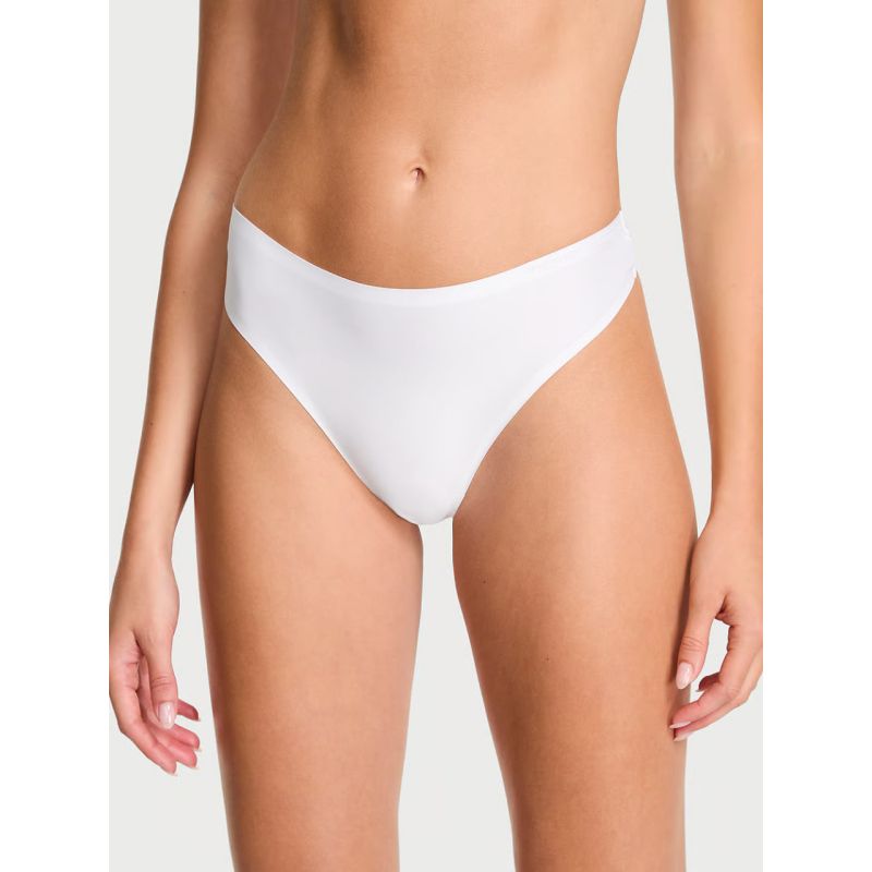 Трусики Body by Victoria Flex Mid-Rise Thong Panty White