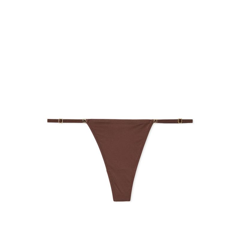 Трусики Adjustable String Thong Panty Ganache