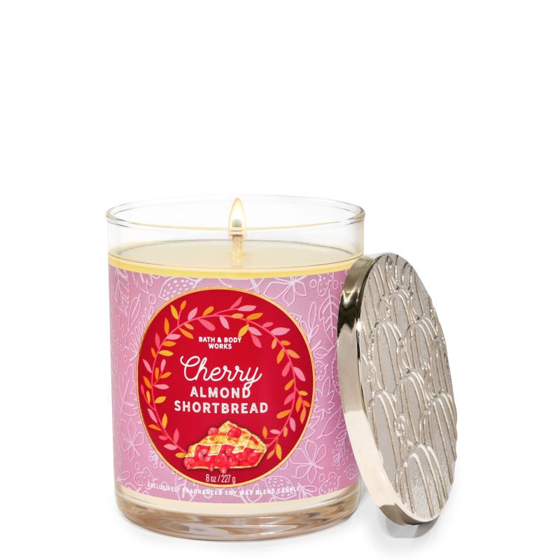 Ароматизована свічка Cherry Almond Shortbread 1-Wick Candle