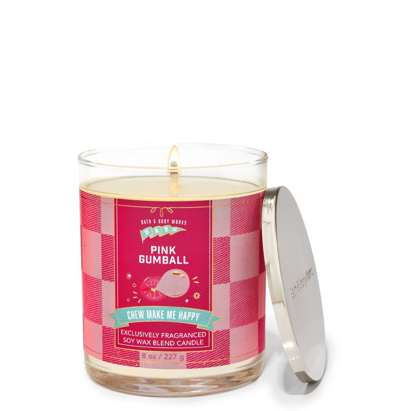 Ароматизована свічка Pink Gumball 1-Wick Candle