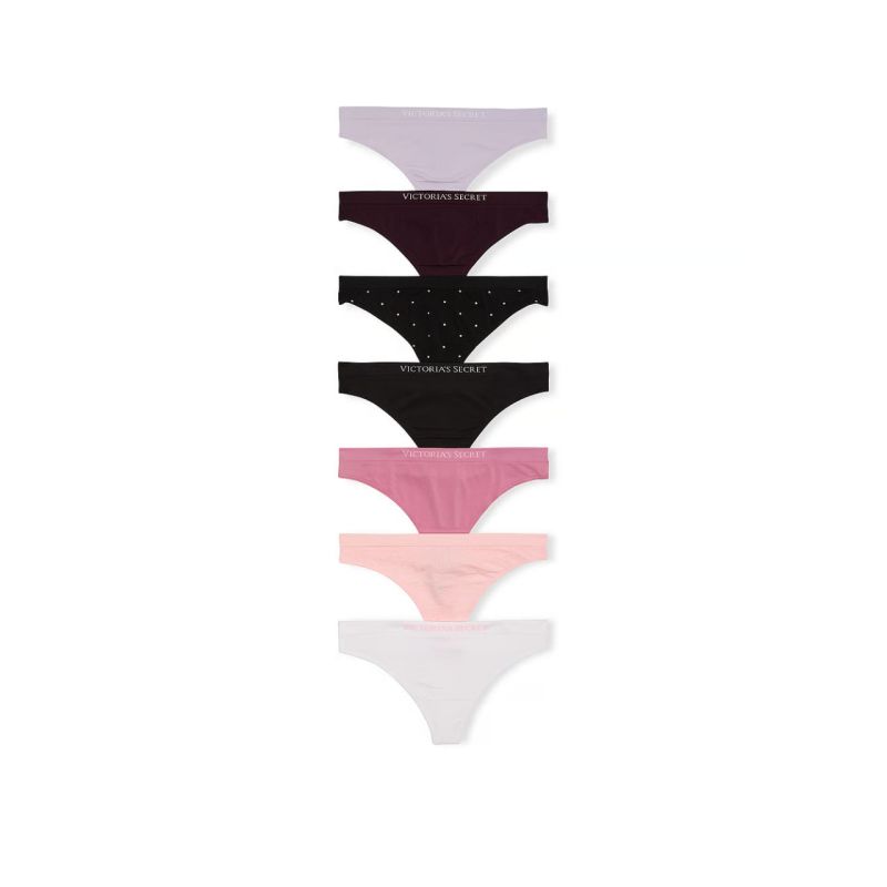 Набір трусиків 7-Pack Seamless Thong Panties