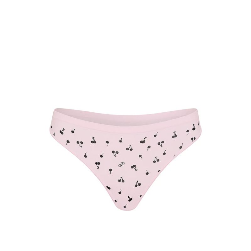 Трусики Seamless Thong Panty Pink Cherry