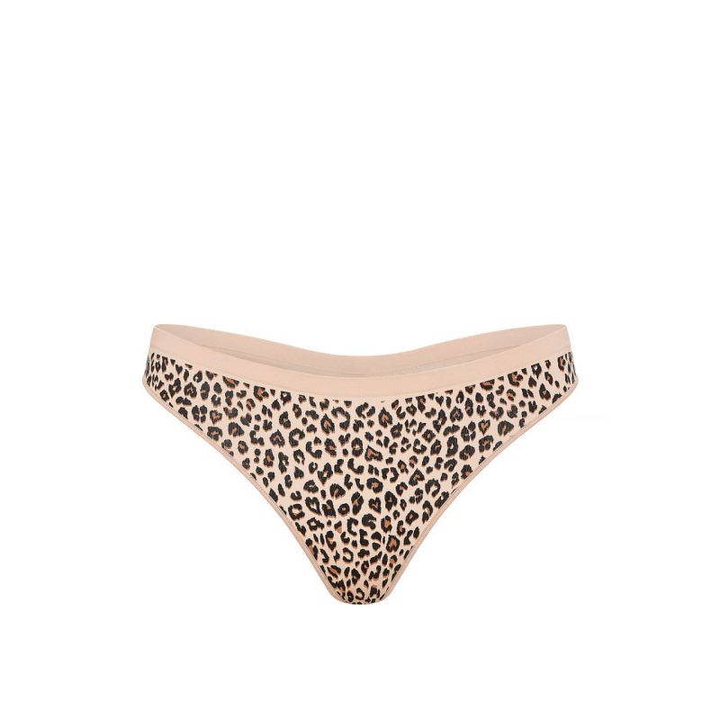 Трусики Seamless Thong Panty Marzipan Leo