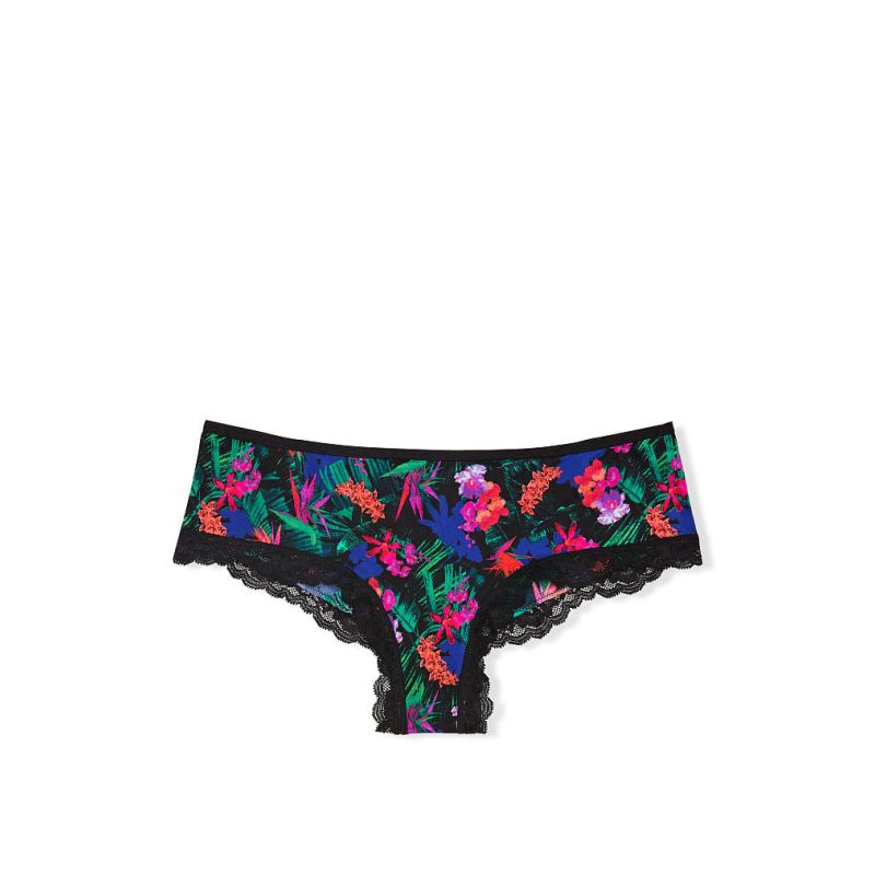 Жіночі трусики Lace-Trim Cheeky Panty Moonlit Tropic