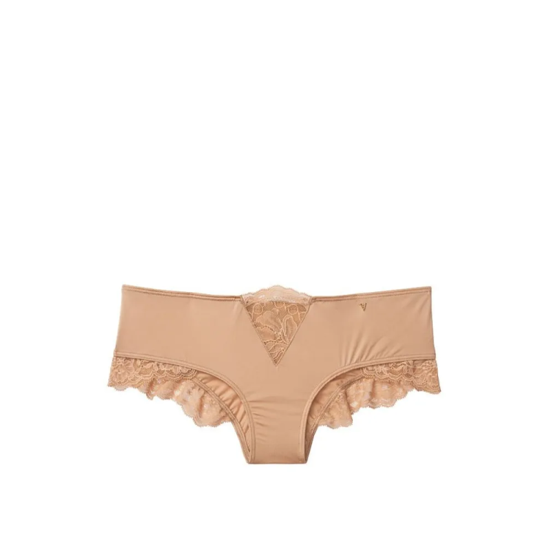 Жіночі трусики Very Sexy Micro Lace Inset Cheeky Panty Praline