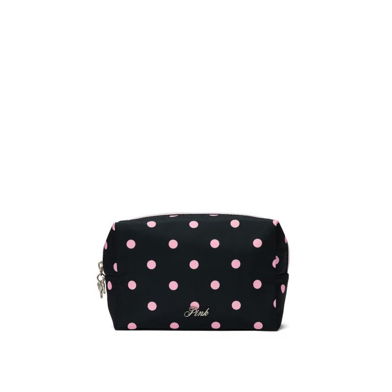 Косметичка Top-Zip Makeup Bag Black Dot