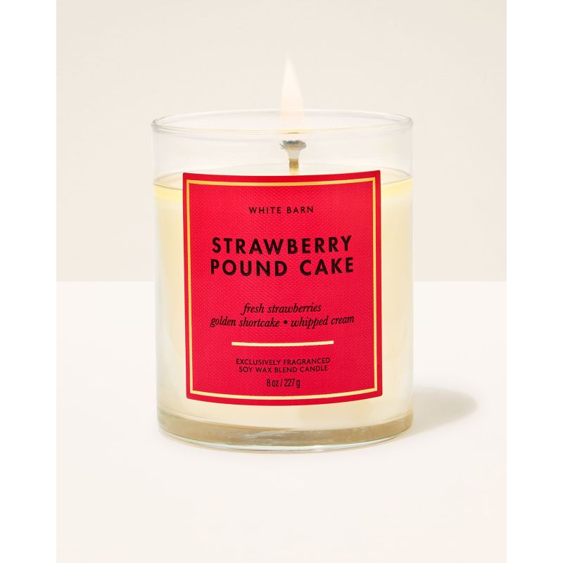 Ароматизована свічка Strawberry Pound Cake 1-Wick Candle