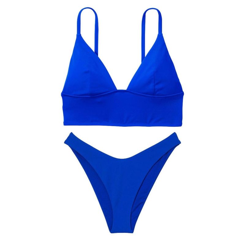 Купальник Mix-and-Match Longline Triangle Top Blue Oar