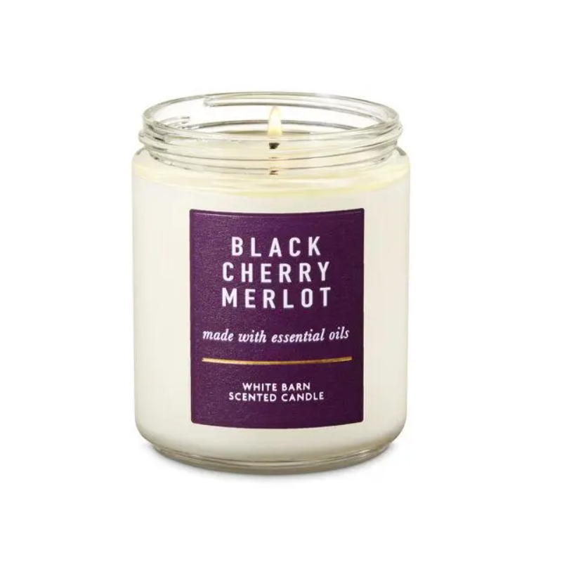 Ароматизована свічка Black Cherry Merlot від Bath & Body Works