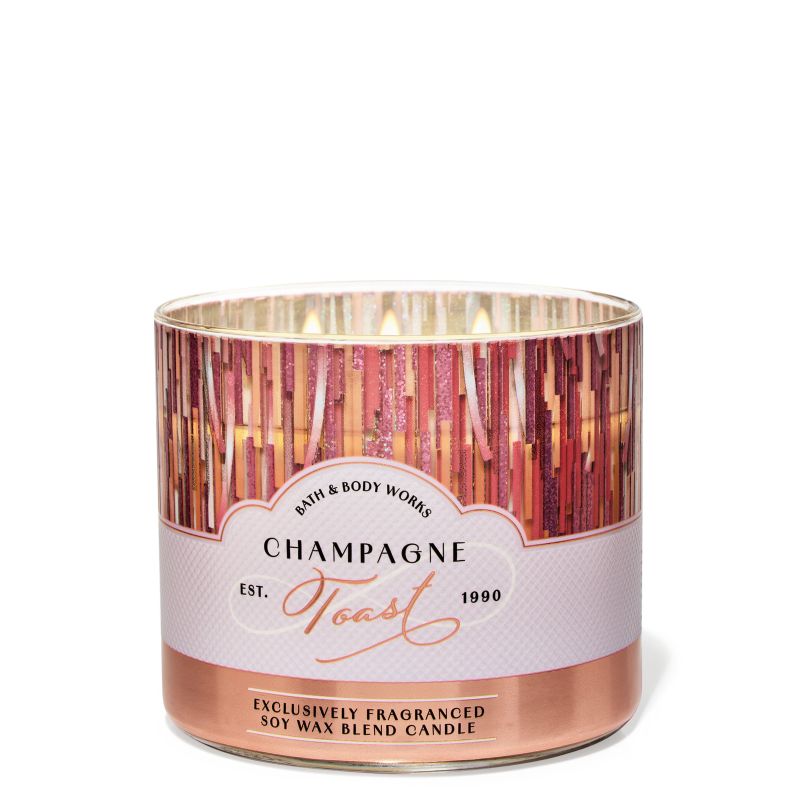 Ароматизована свічка Champagne Toast 3-Wick Candle