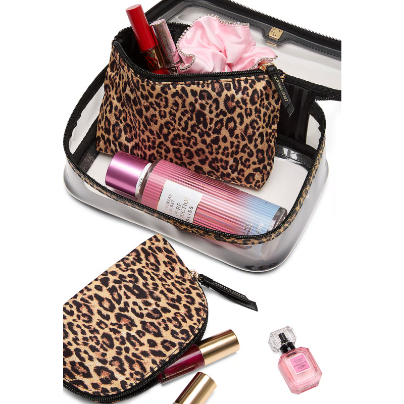 Косметичка 3 в 1 Beauty Bag Trio Leopard