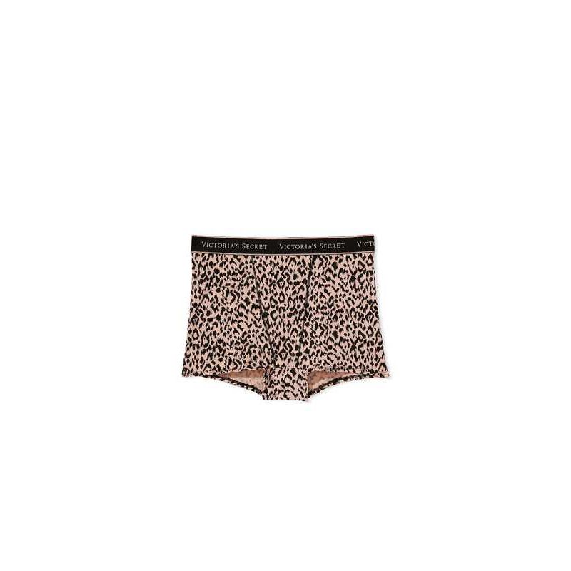 Трусики Logo Waist Boyshort Panty Leopard