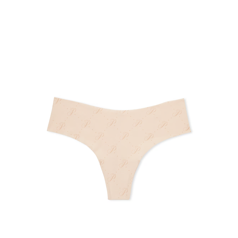 Трусики No-Show Thong Panty Marzipan Script Dot Print