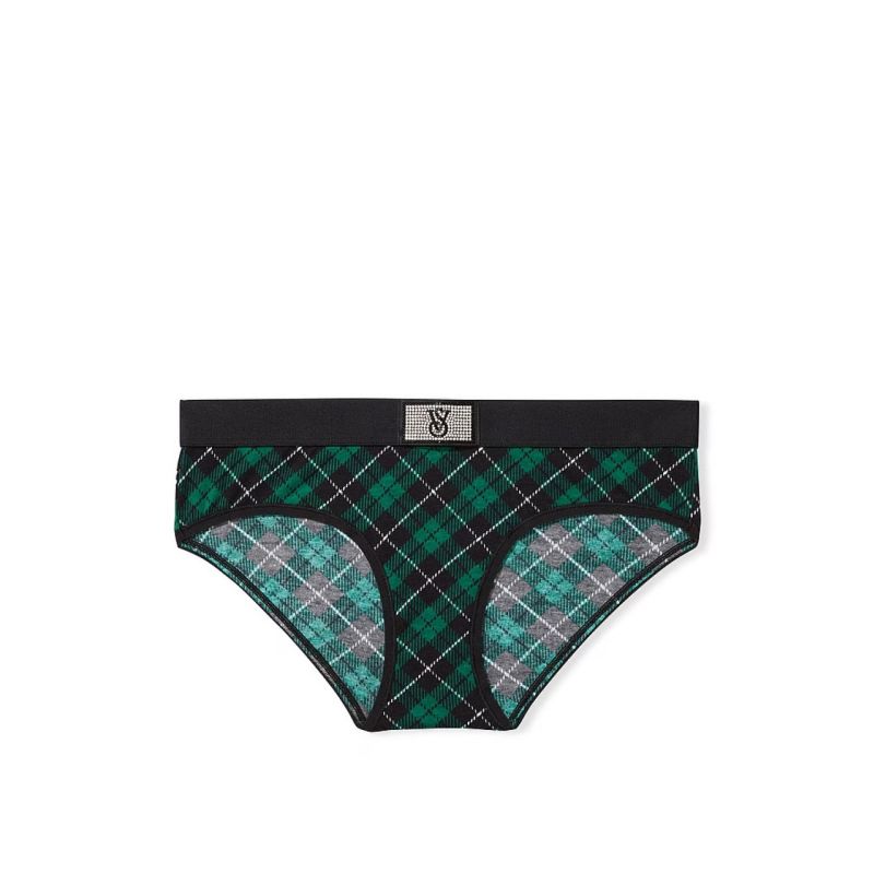 Трусики Cotton Hiphugger Panty Shine Patch Green Plaid