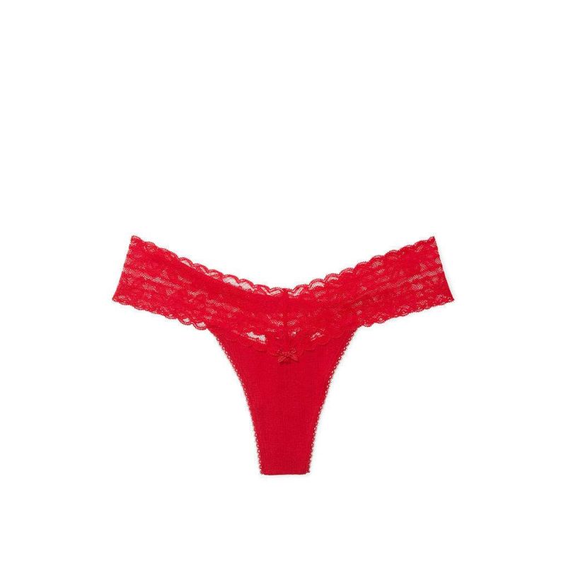 Трусики Lace Waist Pointelle Lipstick