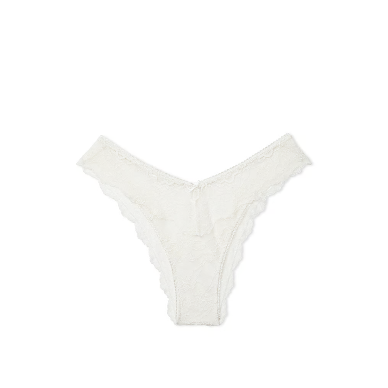 Трусики Lace Brazilian Panty Coconut White