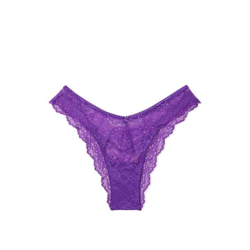 Трусики Lace Brazilian Panty Violet