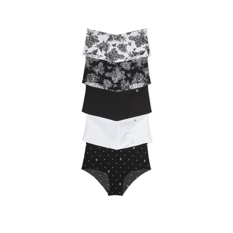 Набір жіночих трусиків 5-Pack No-Show Cheeky Panties Mix