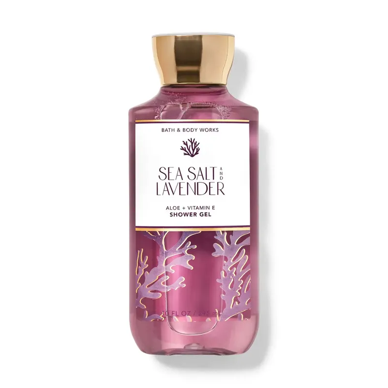 Парфумований гель для душу Sea Salt Lavender