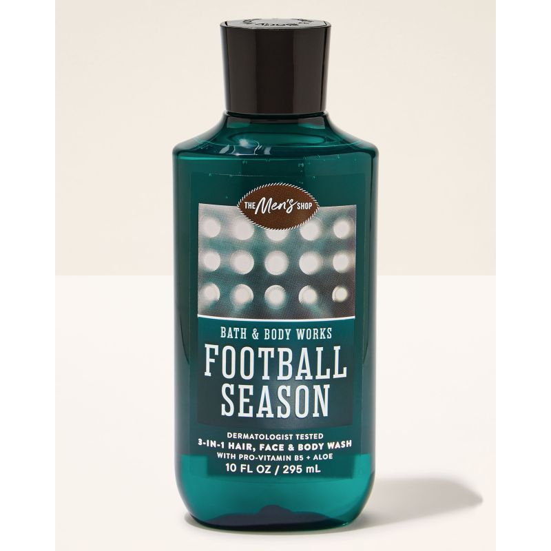 Парфумований гель для душу Football Season 3 in 1 Hair, Face & Body
