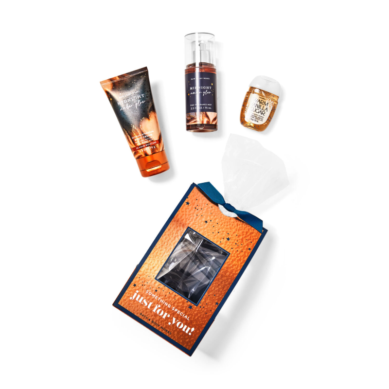 Подарунковий набір Midnight Amber Glow mini Bath & Body Works