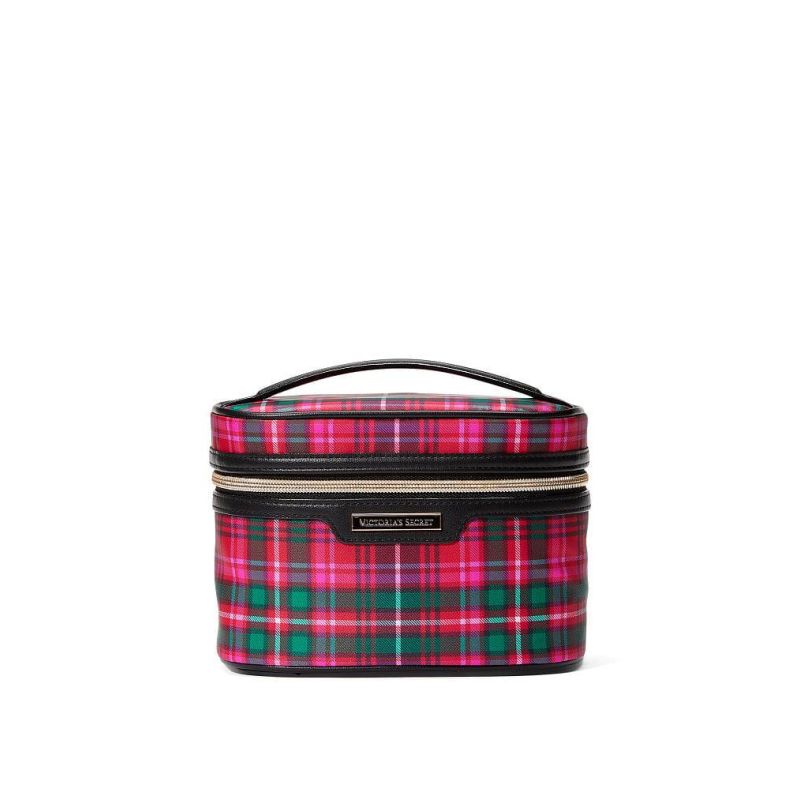 Косметичка Mini Express Train Case Bright Tartan