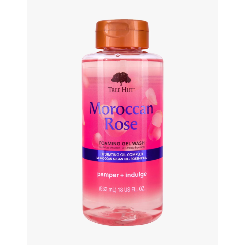 Гель для душу Moroccan Rose Foaming Gel Wash від Tree Hut