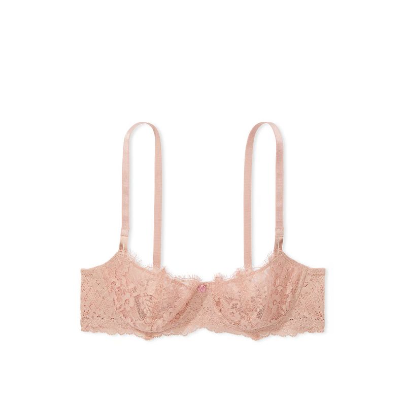 Бюстгальтер Dream Angels Wicked Unlined Lace Balconette Bra Macaron