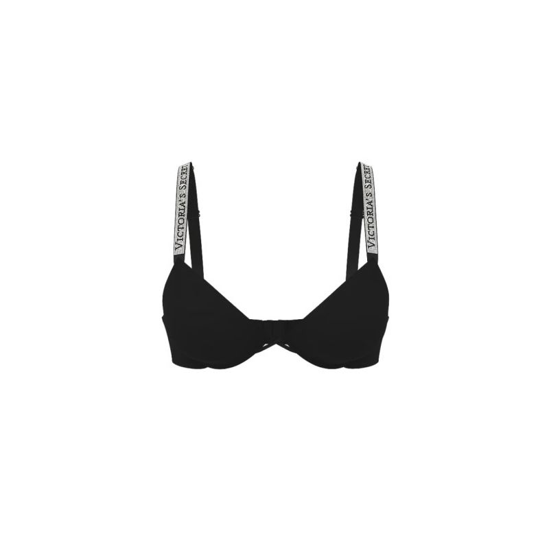 Бюстгальтер Bombshell Logo Shine Strap Add-2-Cups Push-Up Bra Black