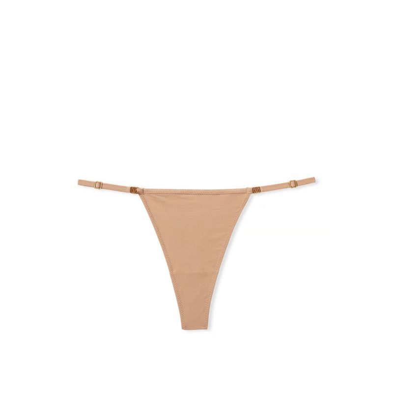 Трусики Adjustable String Thong Panty Praline