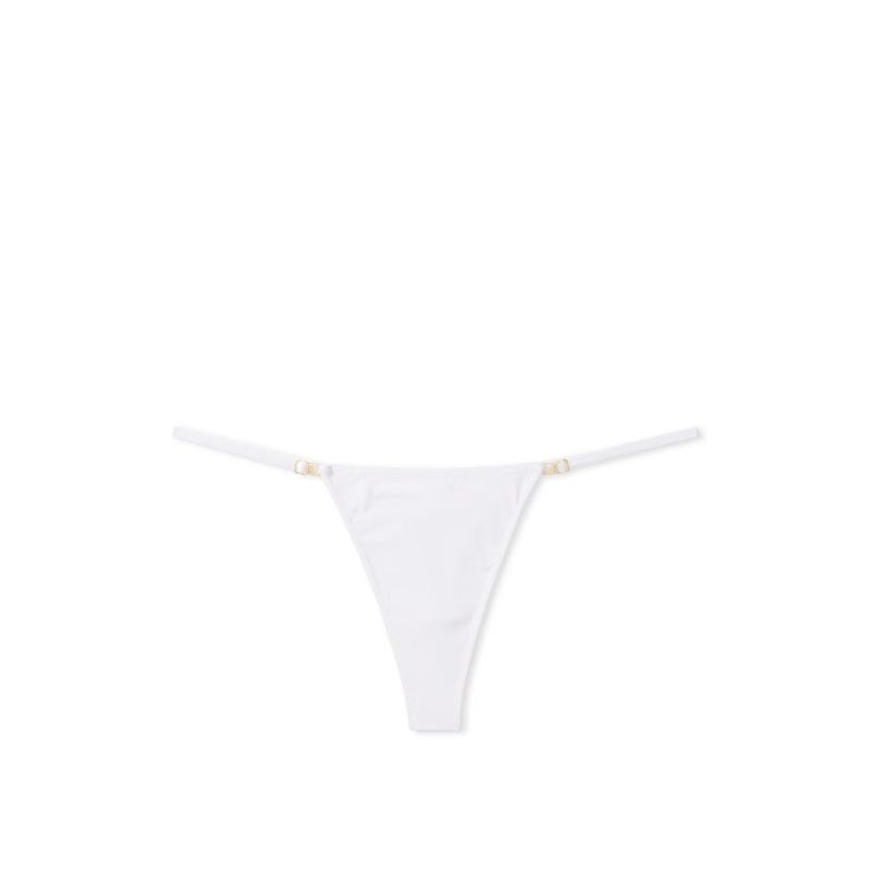 Трусики Adjustable String Thong Panty White
