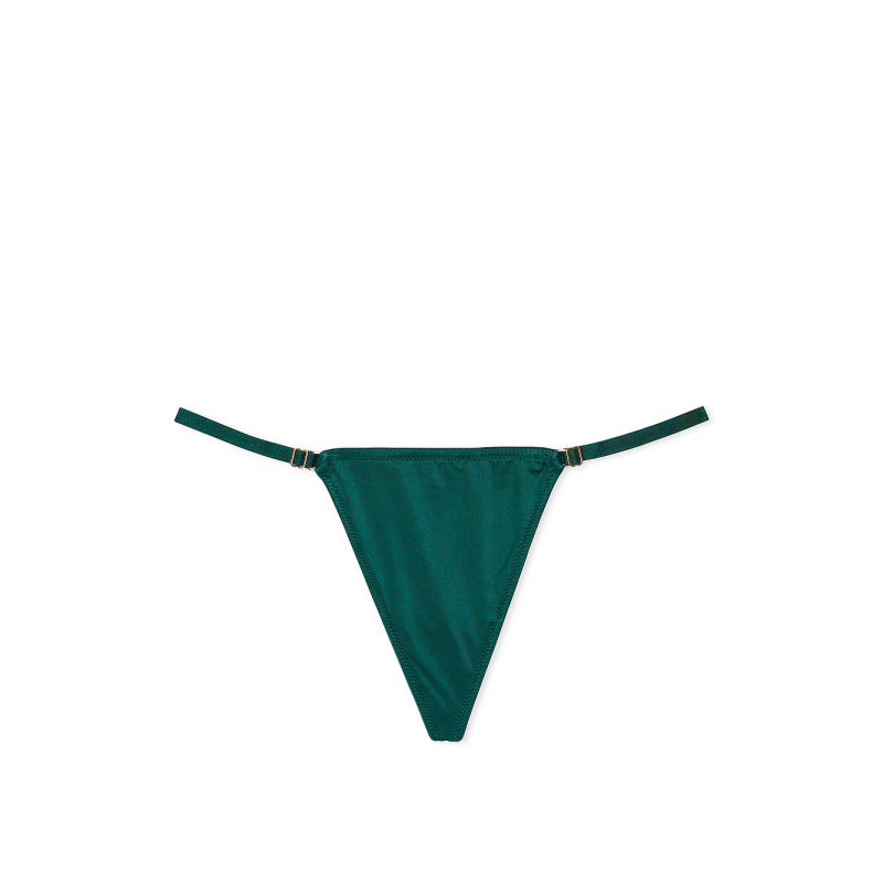 Трусики Very Sexy Starstruck Hardware Adjustable V-String Panty Green