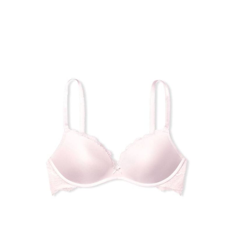 Бюстгальтер Smooth Lace Wing Lightly Lined Wireless Bra Pink