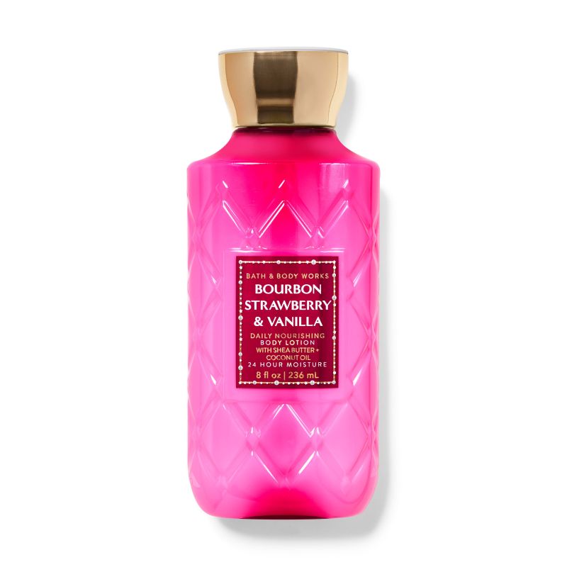 Парфумований лосьйон для тіла Bourbon Strawberry & Vanilla