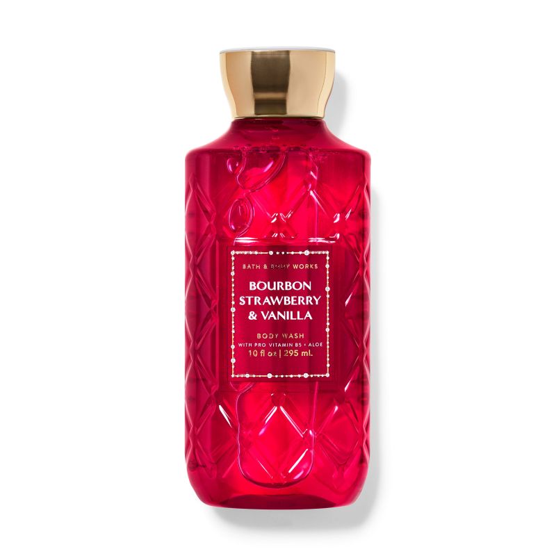 Парфумований гель для душу Bourbon Strawberry & Vanilla