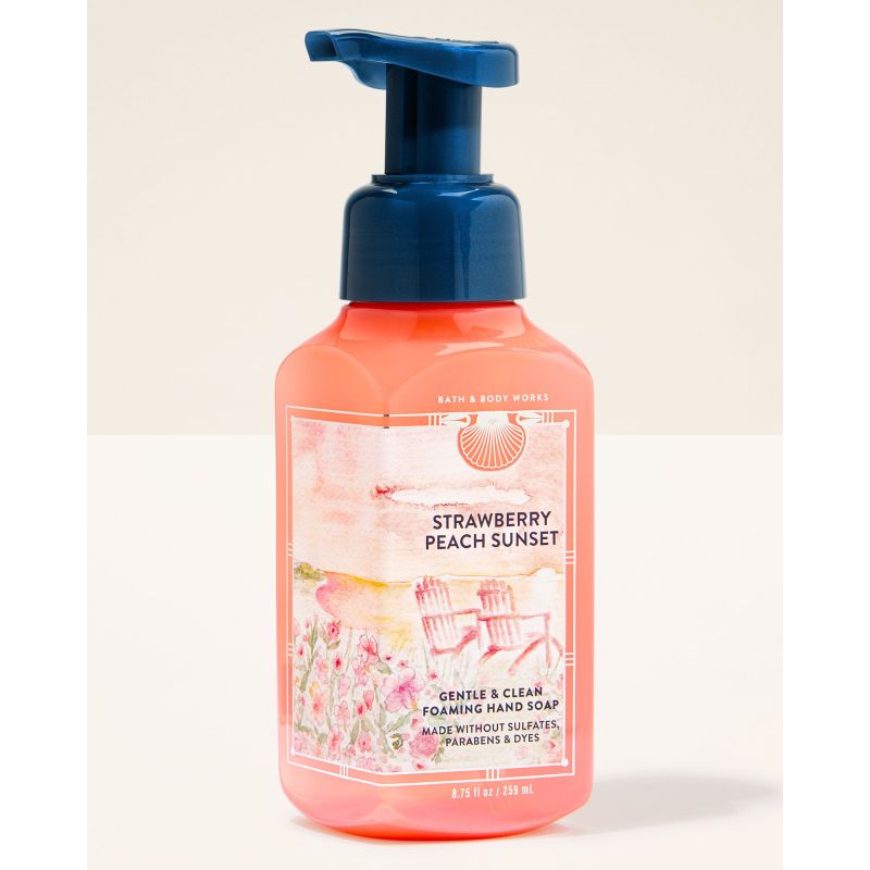Парфумоване мило-пінка Strawberry Peach Sunset Hand Soap