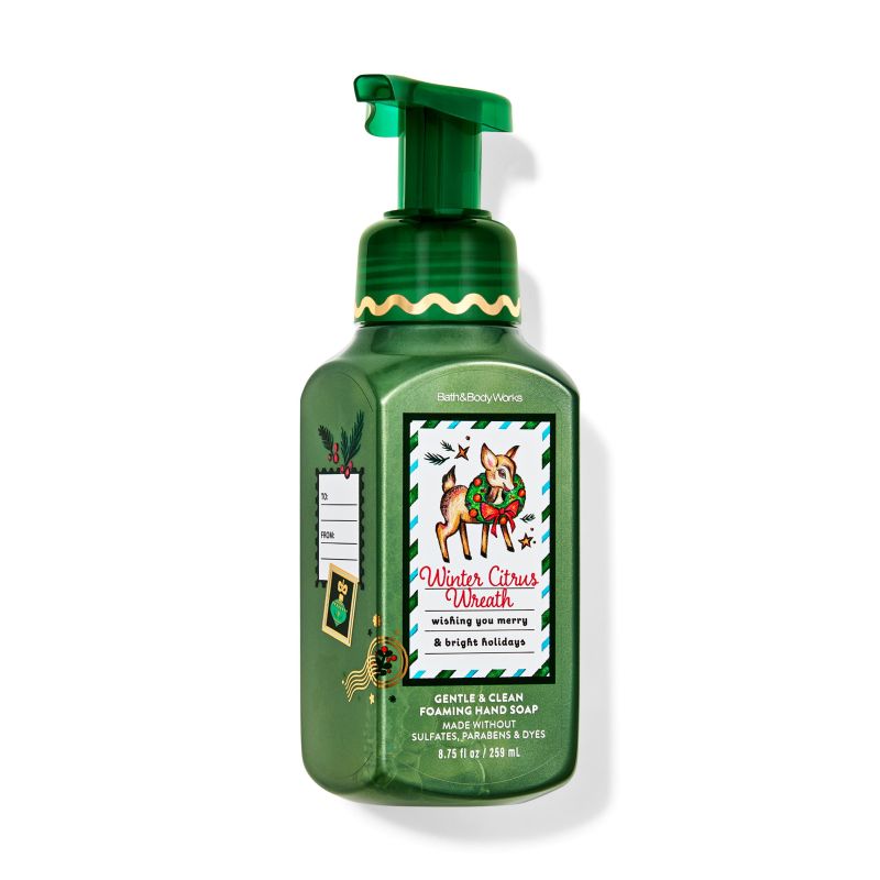 Парфумоване мило-пінка Winter Citrus Wreath Foaming Hand Soap