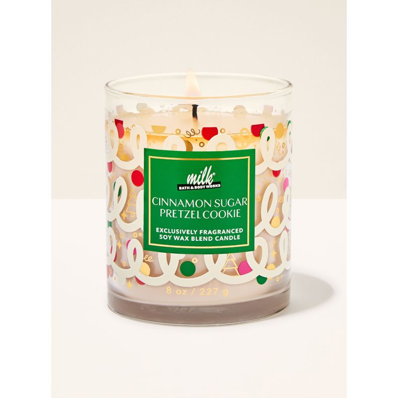 Ароматизована свічка Cinnamon Sugar Pretzel Cookie 1-Wick Candle