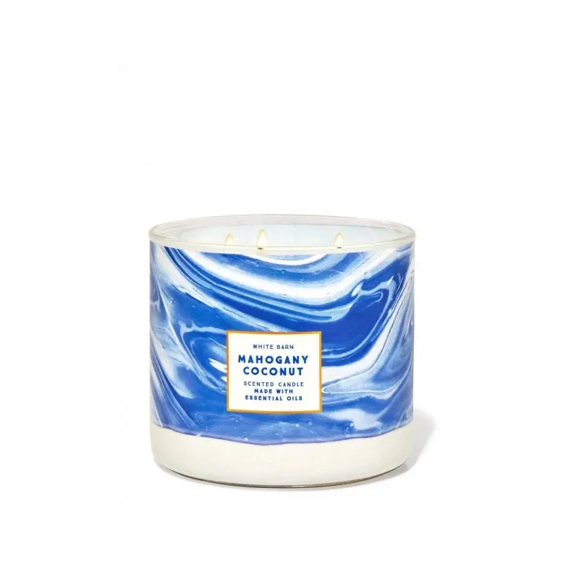 Ароматизована свічка Mahogany Coconut