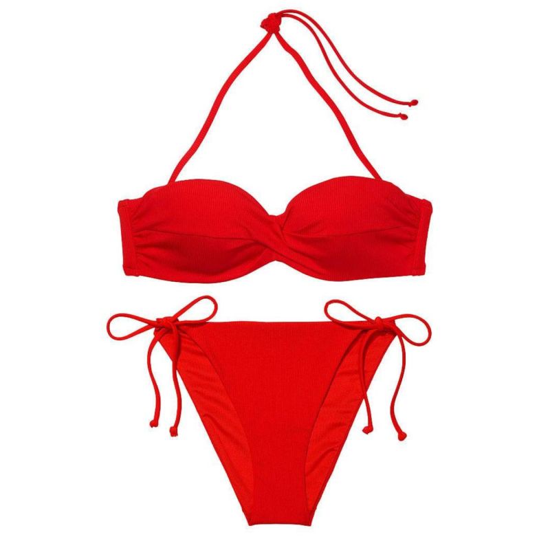 Купальник Mix-and-Match Twist Bandeau Flame