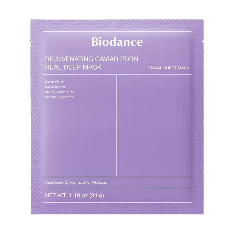 Гідрогелева маска Caviar PDRN Real Deep Mask Biodance