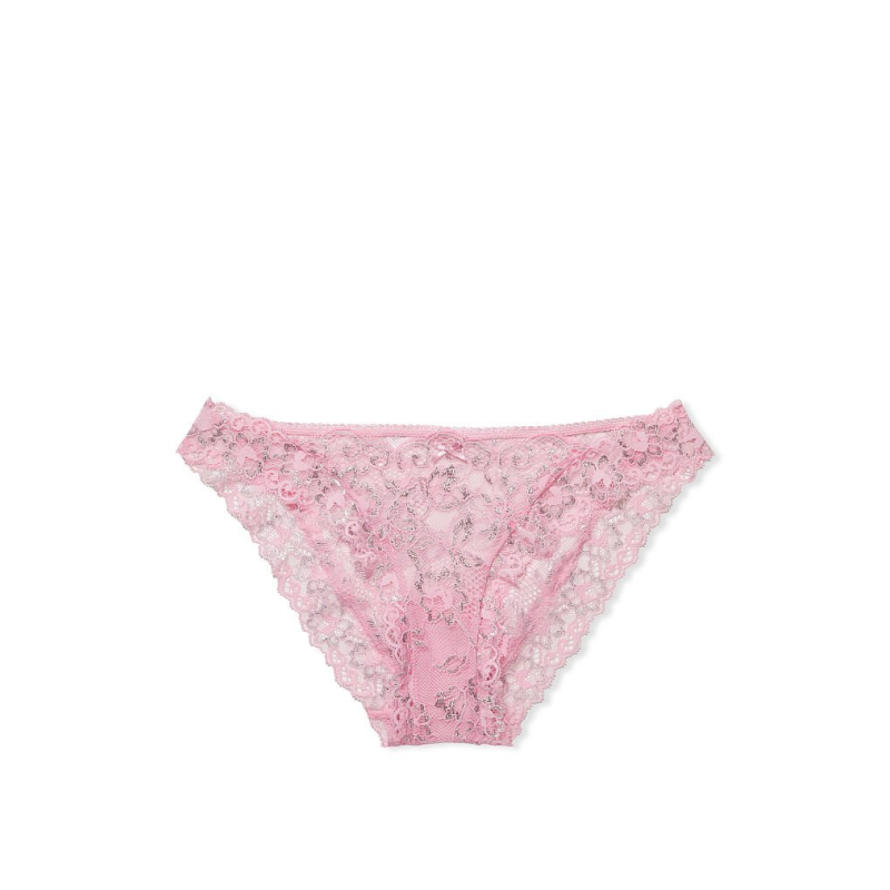 Трусики Dream Angels Floral Lace Cheekini Panty Mauvev